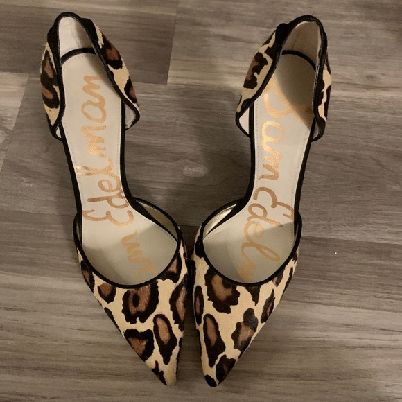 sam edelman leopard print shoes